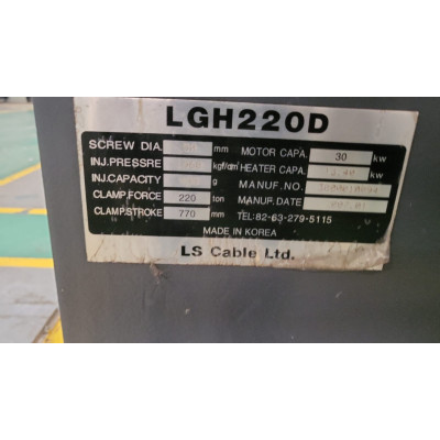 (5756/7) Injetora LG Mod LGH220D