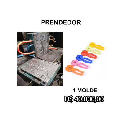 (5669/240) Molde para Prendedor de roupa 