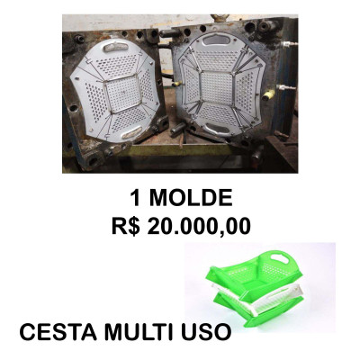 (5672/240) Molde de Cesta Multiuso