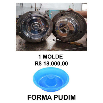 Molde de Forma de Pudim